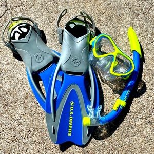 U.S.Divers Junior Scuba and Snorkel Set NEW